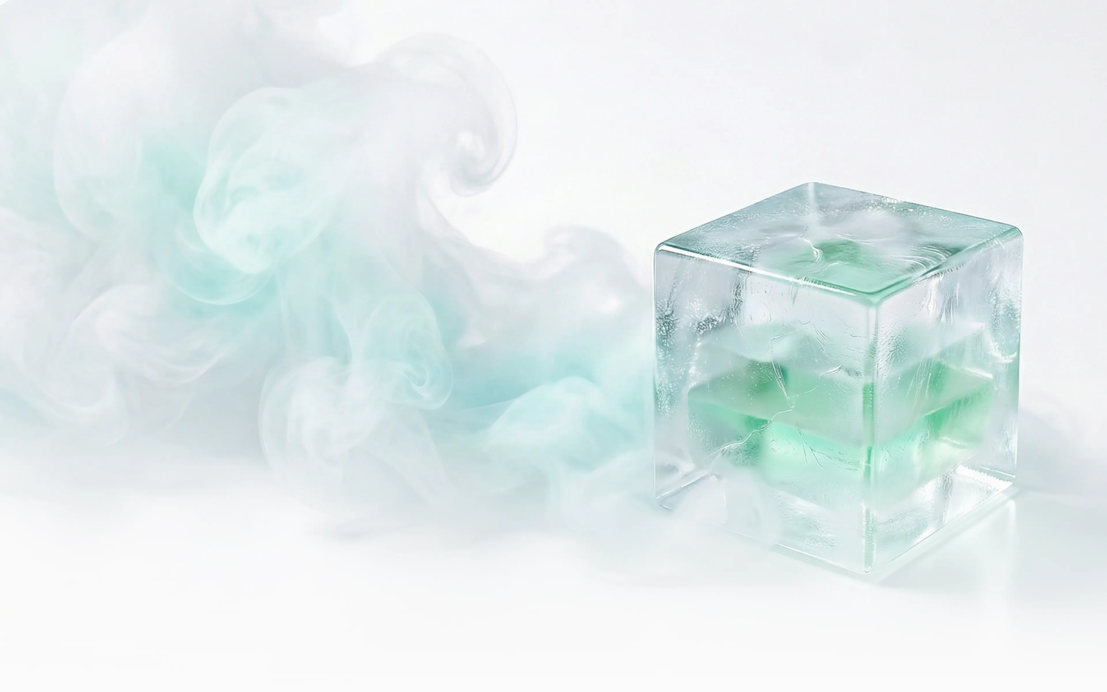 Translucent cube representing explicit GPU cloud pricing and explainable allocation
